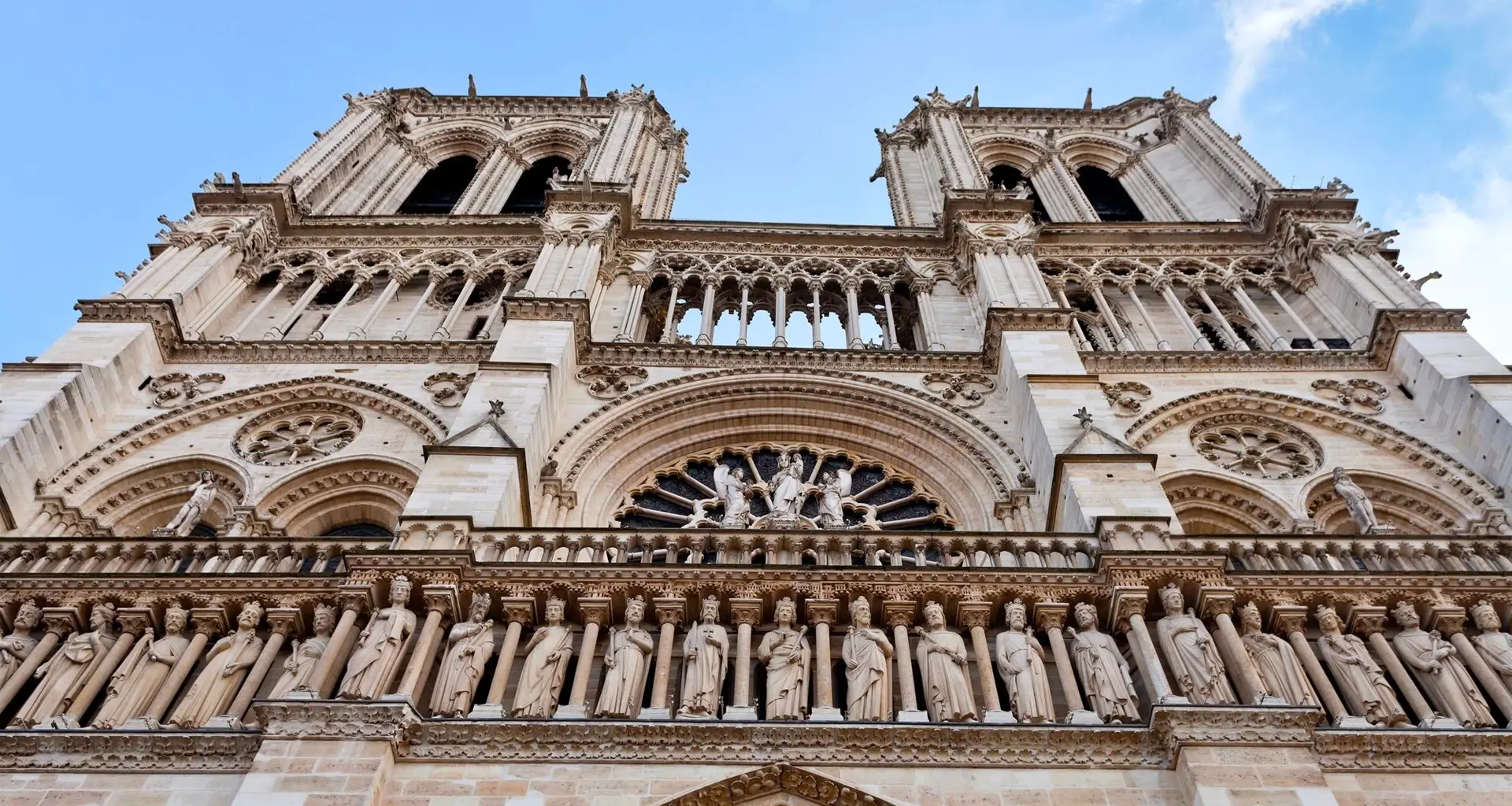 Fachada da Catedral de Notre-Dame