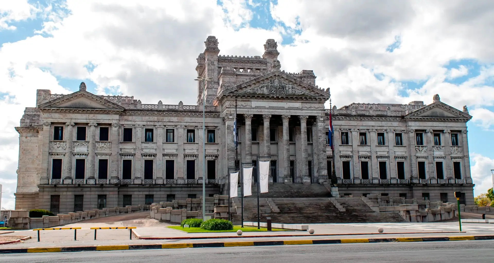 Palácio legislativo del uruguai na cidade de montevidéu