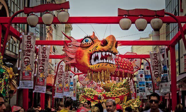 Bairro Liberdade em São Paulo