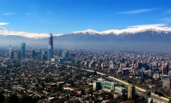 Vista de Santiago do Chile
