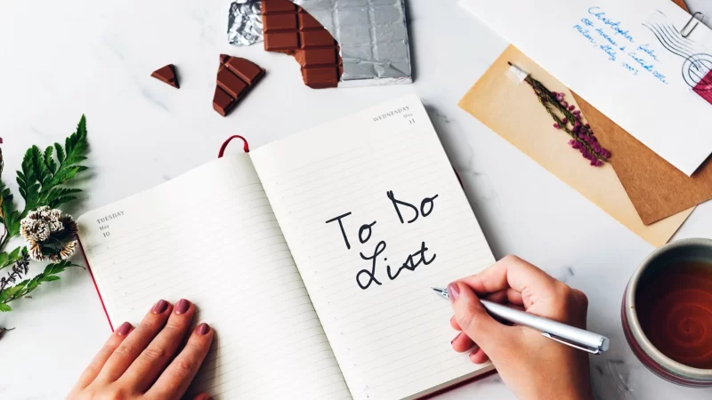 To do list para organizar uma viagem