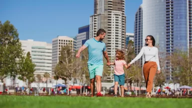 Passear com a família em SP